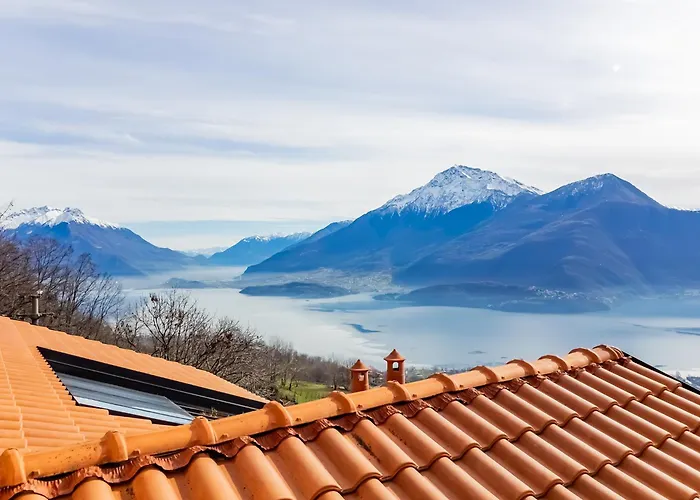 Rododendro House - Vista Lago E Relax Sul Lago Di Como Morbio foto